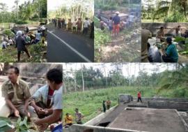 Perbaikan Sarana Air Bersih Gedong Diawali Kenduri Bersama