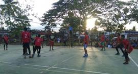 Tim Volly Desa Sawahan Berjuang di Gala Desa 2017 Kabupaten Gunungkidul 