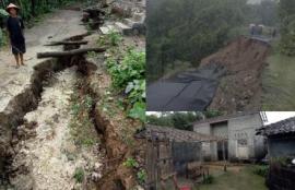 Cuaca Buruk, Desa Sawahan di Landa Tanah Longsor