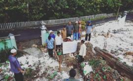 Peletakan Batu Pertama Pembangunan Masjid Al-Ikhlas Padukuhan Sawahan