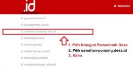 Vote Website Desa Sawahan di Ajang ID Website Award PANDI