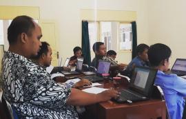 Sinkronisasi DPTb PPS Desa se Kecamatan Ponjong