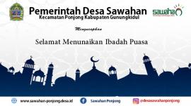 Selamat Menunaikan Ibadah Puasa 1441 H/ 2020 M