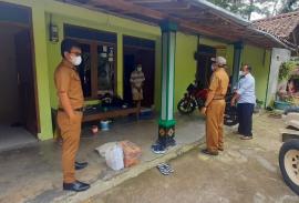 Penyaluran Bantuan Isolasi Mandiri Keluarga Terpapar Covid-19