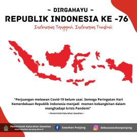 Dirgahayu Republik Indonesia Ke-76