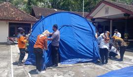 Pelatihan Relawan Penanggulangan Bencana dari BPBD Gunungkidul