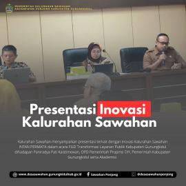Paparan Inovasi Kalurahan Sawahan